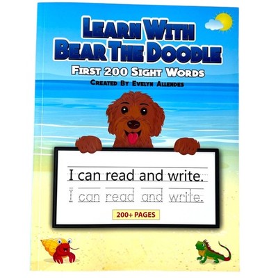   First 200 Sight Words Workbook | Learn with Bear the Doodle   