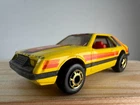 Vintage 1982 Hot Wheels Getty Chevy Camaro Z-28 1979 Ford Mustang Excellent Lot
