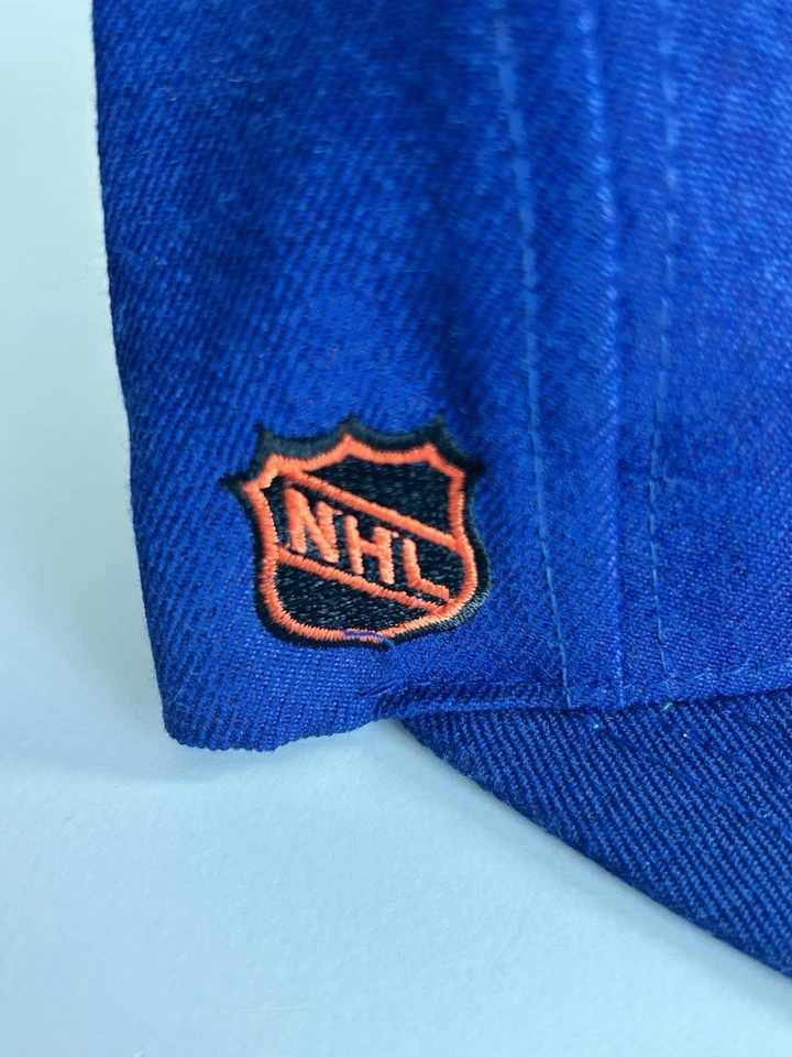 VINTAGE SPORTS SPECIALTIES ST. LOUIS BLUES WOOL SCRIPT NHL SNAPBACK HAT CAP - Image 3 of 4