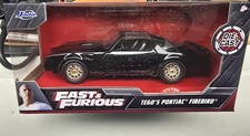 Jada Toys 1:24 Pontiac Firebird Noir – Fast & Furious, Miniature Diecast, Collection