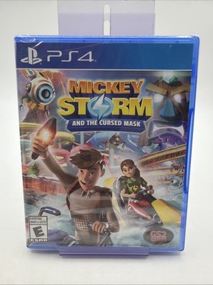 PS4 PLAYSTATION MICKEY STORM AND THE CURSED MASK GAME RATED E NEW SEALED