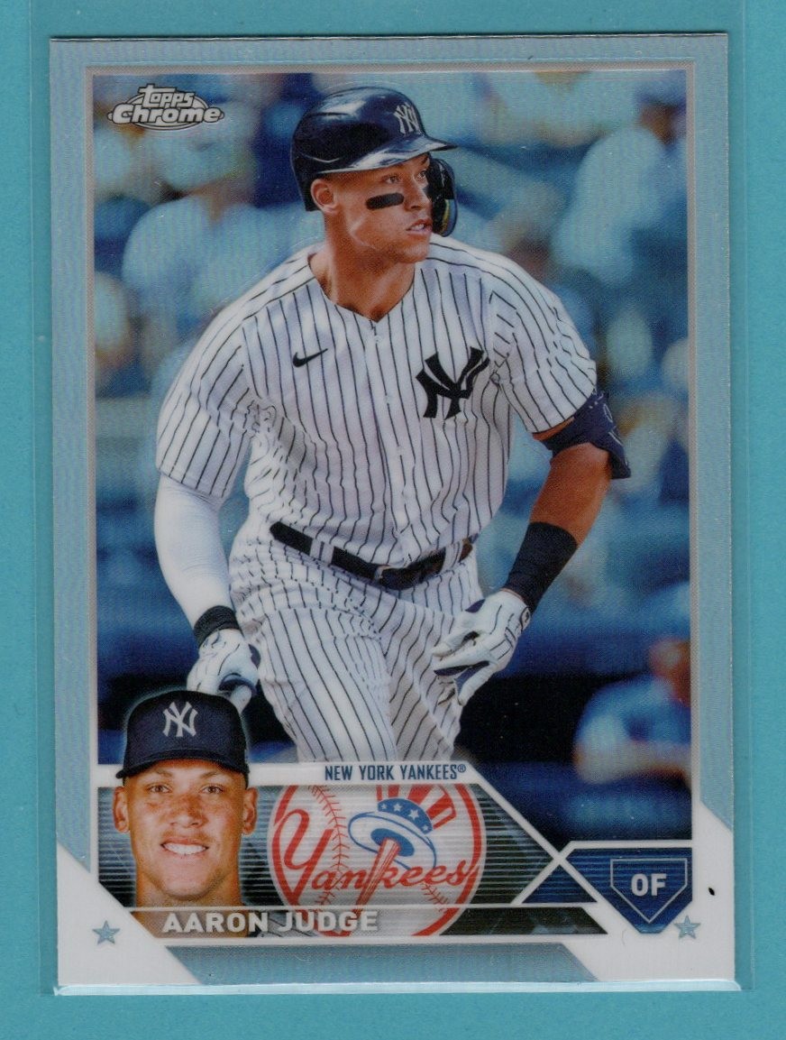 2023 Topps Chrome #62 Aaron Judge Refractors
