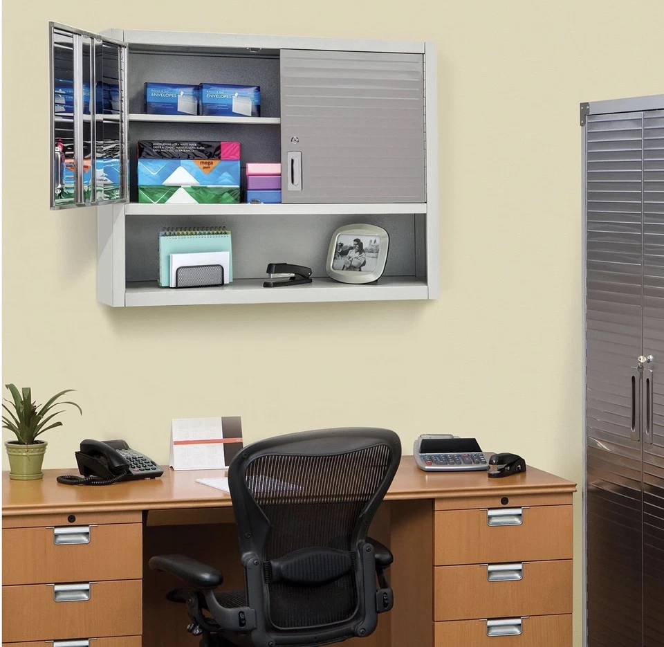 Mueble de pared Sevilla UltraHD ACERO INOXIDABLE 🔐 Cerradura con llave📏 36x30x12” 🛠 Herramientas⚒️ Foto 3 de 4