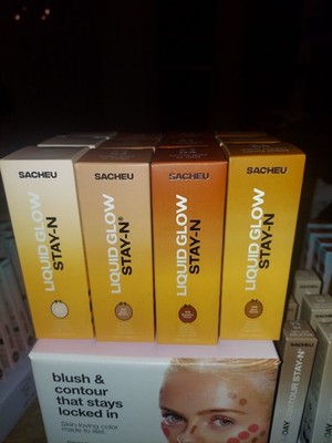 SACHEU Liquid Glow Stay-N multiple shades Bronzer And Highlighter
