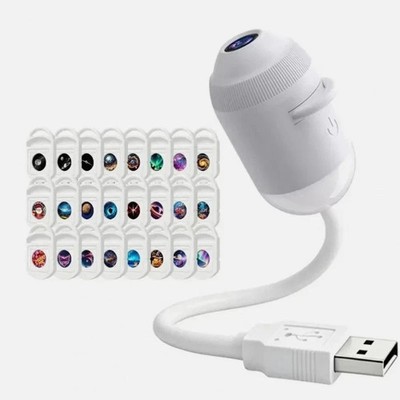USB Plug and Play HD Star Projector Night Light Galaxy Ocean Ceiling Pro