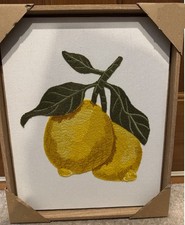 BP Home "Woven Artistry" Lemon Branch 12"x15"