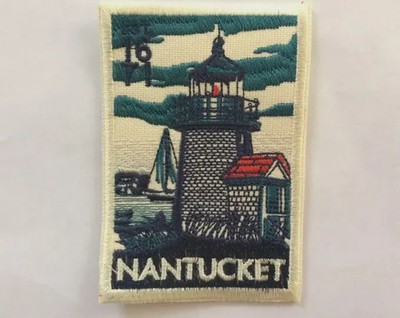 Patch Nantucket Massachusetts Souvenir Atlantic Ocean USA