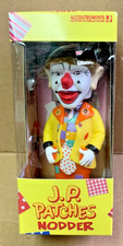 2003 WOBBLER NODDER J. P. PATCHES NEW IN BOX. INCLUDES EMBROIDERED PATCH