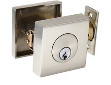Emtek 8469 Satin Nickel Deadbolt Key Lock