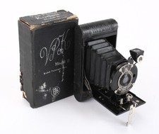 KODAK VEST POCKET B, PERISCOPIC, BOXED, NO STYLUS, BAD BELLOWS, AS-IS/cks/205605