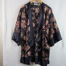 Vintage Victoria  s Secret Size Robe Floral One Size No Belt