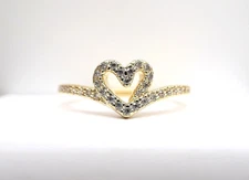 Authentic Pandora #169302C01-52 Timeless Wish Sparkling Heart Ring Size 6