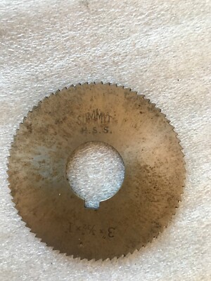 HSS Schlitzsäge 3'' x 3/32'' x 1'' Bohrung 