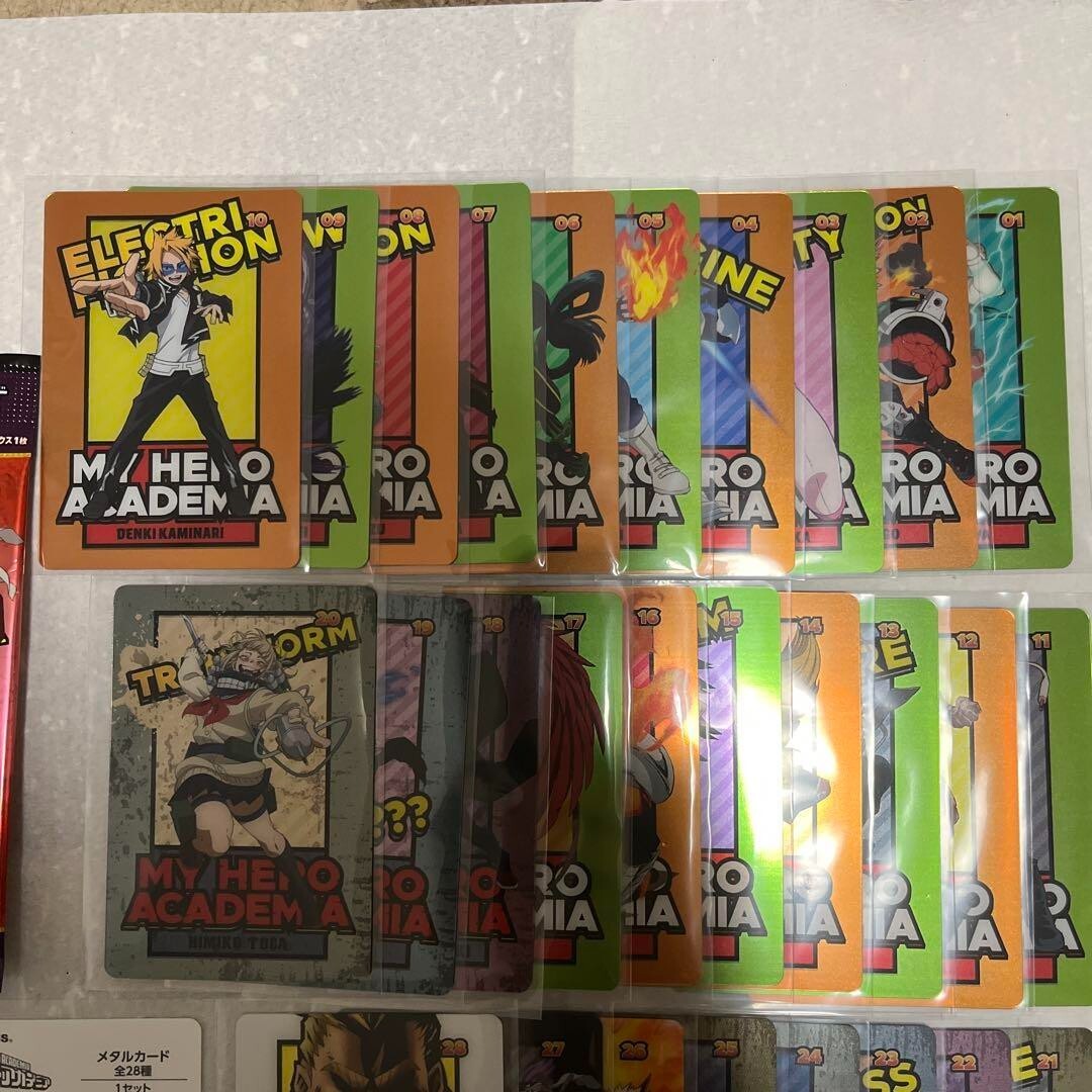 My Hero Academia Metal Card Collection Box 2 Bandai Carddass