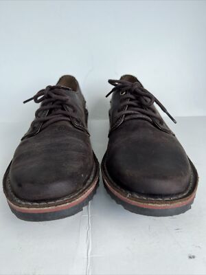Clarks Soft Cushion w/Ortholite Mens Brown Leather Lace Up