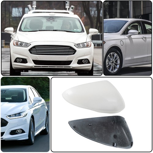 Tapa de cubierta de espejo retrovisor lateral blanco para Ford Mondeo/Fusion 2013~2020 - Imagen 2 de 11