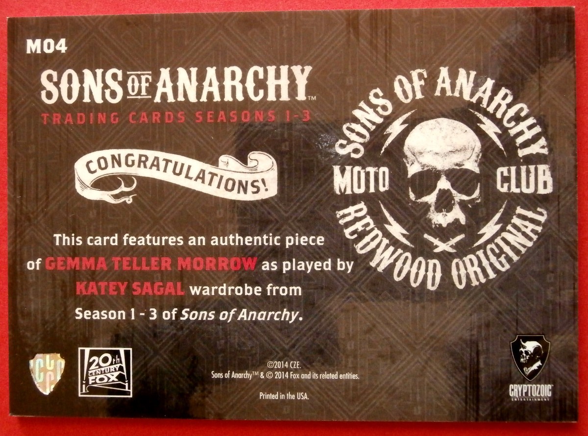 Sons of Anarchy Seasons to GEMMA COSTUME WARDROBE #M04