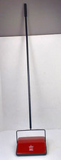 Bissell Swift Sweep Manual Sweeper Push Broom Brush Carpet Floor Cleaner Red 49"