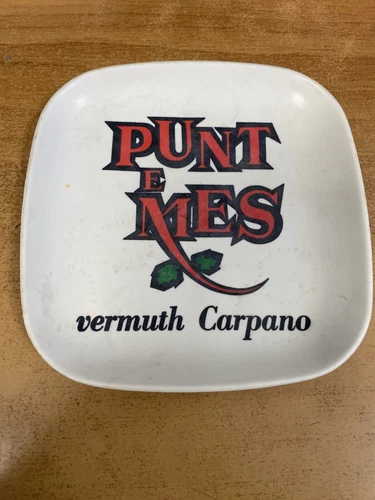 Portacenere Rendiresto PUNT E MES Vintage Home Decor Insegna Ashtray Plastic - Foto 4 di 7