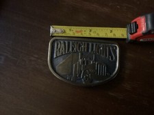 vintage raleigh lights belt buckle