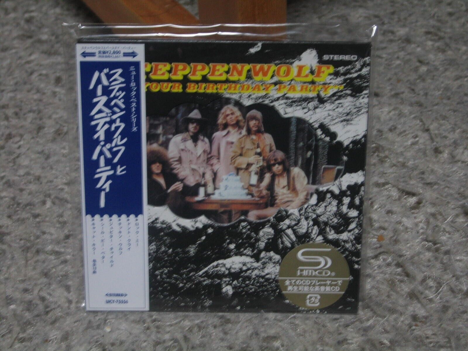 STEPPENWOLF AT YOUR BIRTHDAY PARTY REMASTER 4 BONUS RARE JAPAN MINI-LP SHM CD