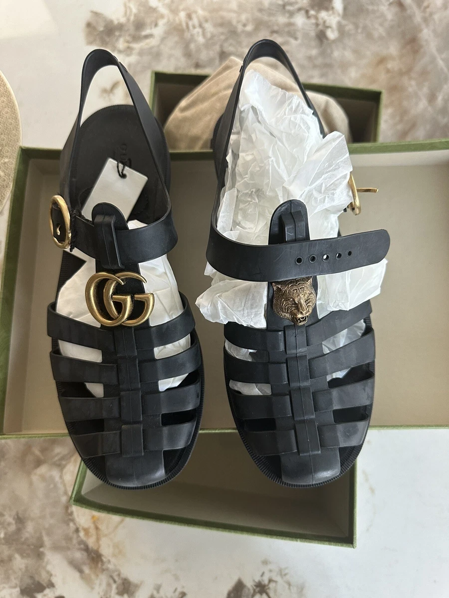 Gucci buckle sandals sale
