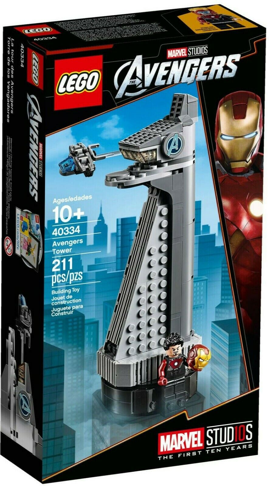 LEGO's Massive New AVENGERS Tower Set Would Impress Tony Stark - Nerdist