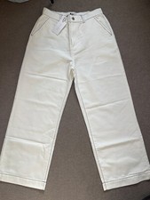 AERE Overstitch Straight Leg Pants