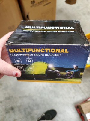 Multi-Functional Bright Rechargeable Head Lamp