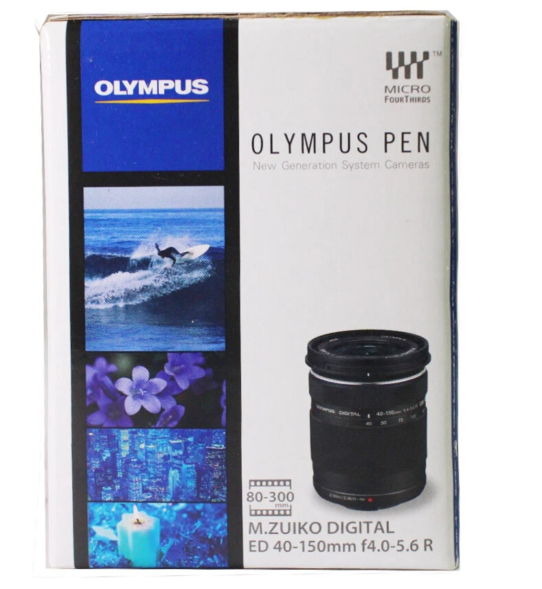 New Boxed Olympus M.Zuiko Digital ED 40-150mm F4-5.6 R Lens | eBay