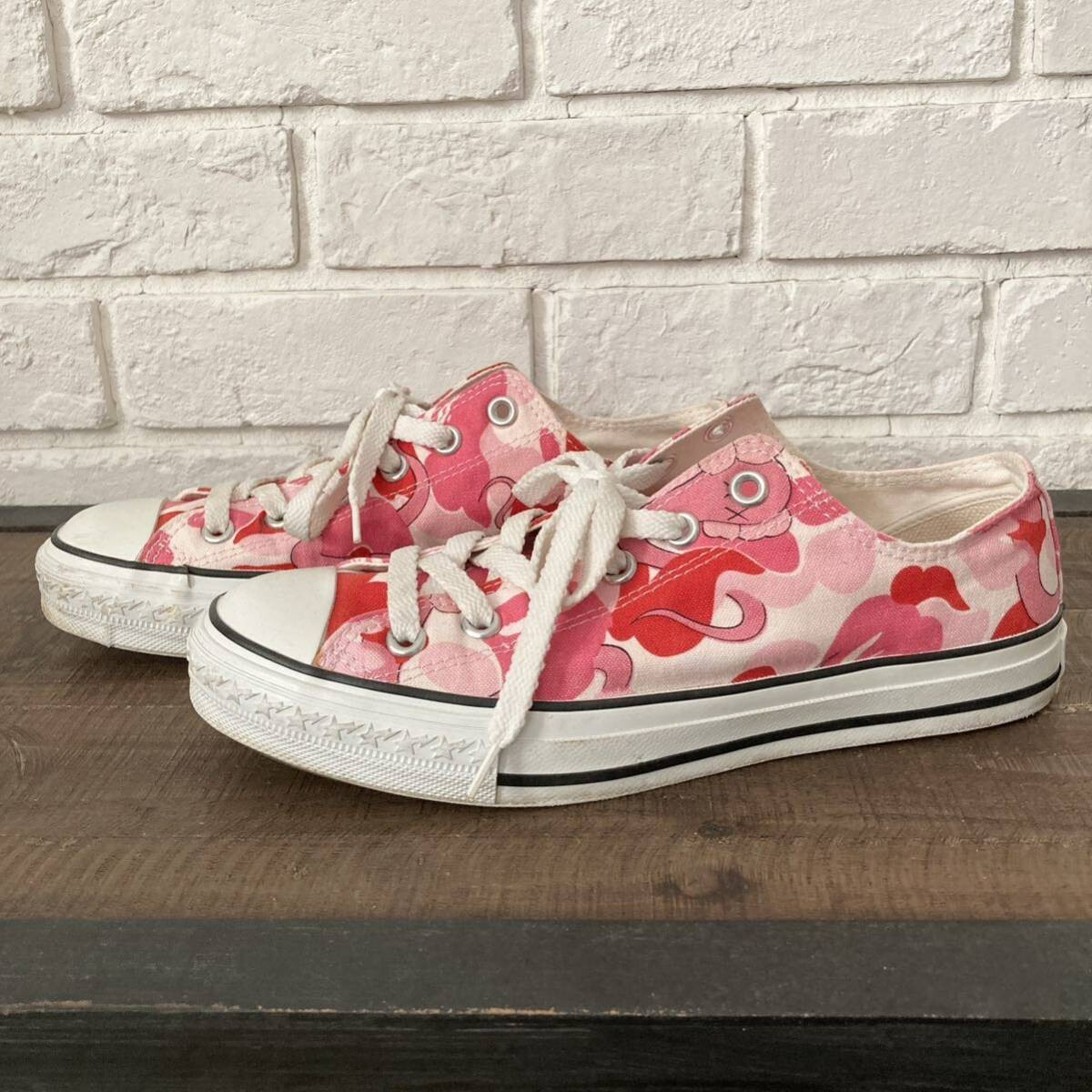 BAPE × KAWS Bendy ABC camo Pink sneakers a bathing ape NIGO BAPE × KAWS Bendy ABC camo Pink sneakers a bathing ape NIGO