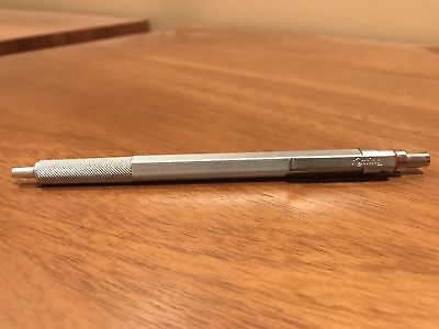 Rotring  600 Silver  & Gold  Trim  Rollerball Pen New In Box  Rare Pen