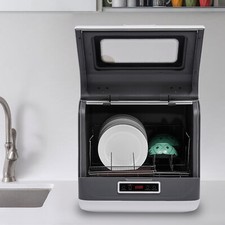 Large Capacity Portable Countertop Dishwasher 3 Washing Programs 1200W 110V