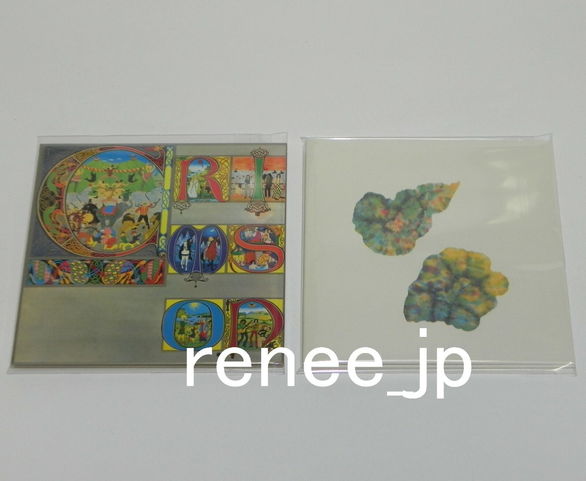 KING CRIMSON / JAPAN Mini LP HQCD x 12 titles + Sleeve x 2 + PROMO