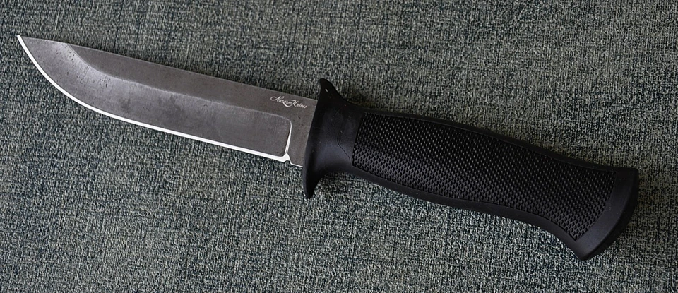 Nazarov Knives Russland 95H18 Rostfrei Outdoor Messer Handarbeit HRC60 Пехотинец - Bild 2 von 4