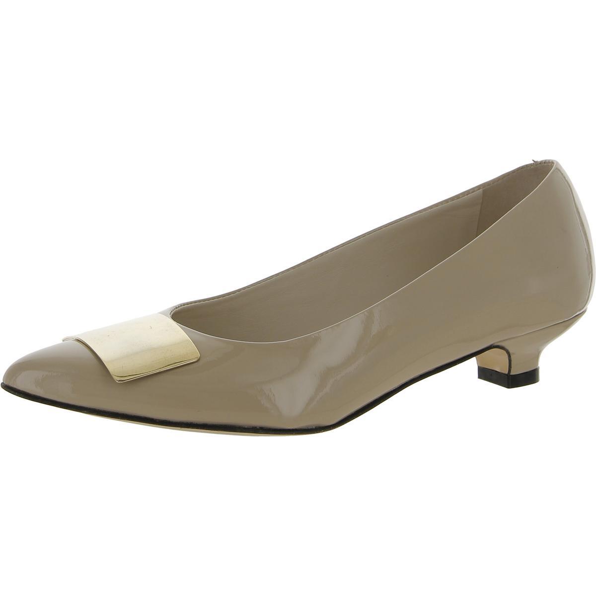 Женские бежевые туфли на каблуке котенок Amalfi by Rangoni 6 средний BM BHFO 8235 9090₽