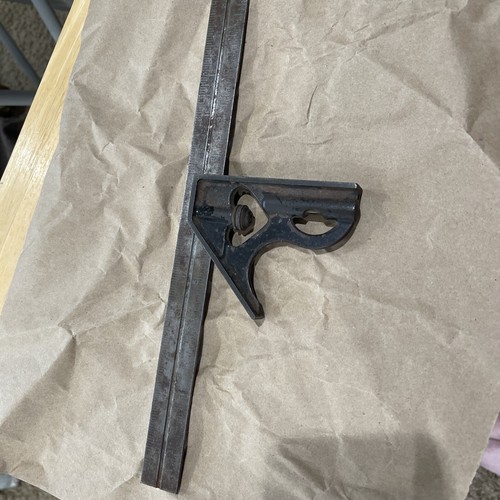 Vintage Combination Square Ruler Steelcraft 12 with Level Made In USA ...