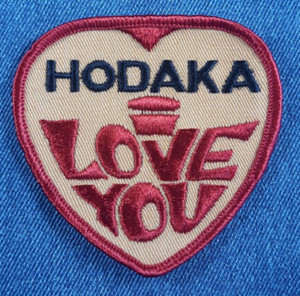 NOS 70s Vintage Original HODAKA I LOVE YOU PATCH 3" Patch Motorcycle Dirt Bike