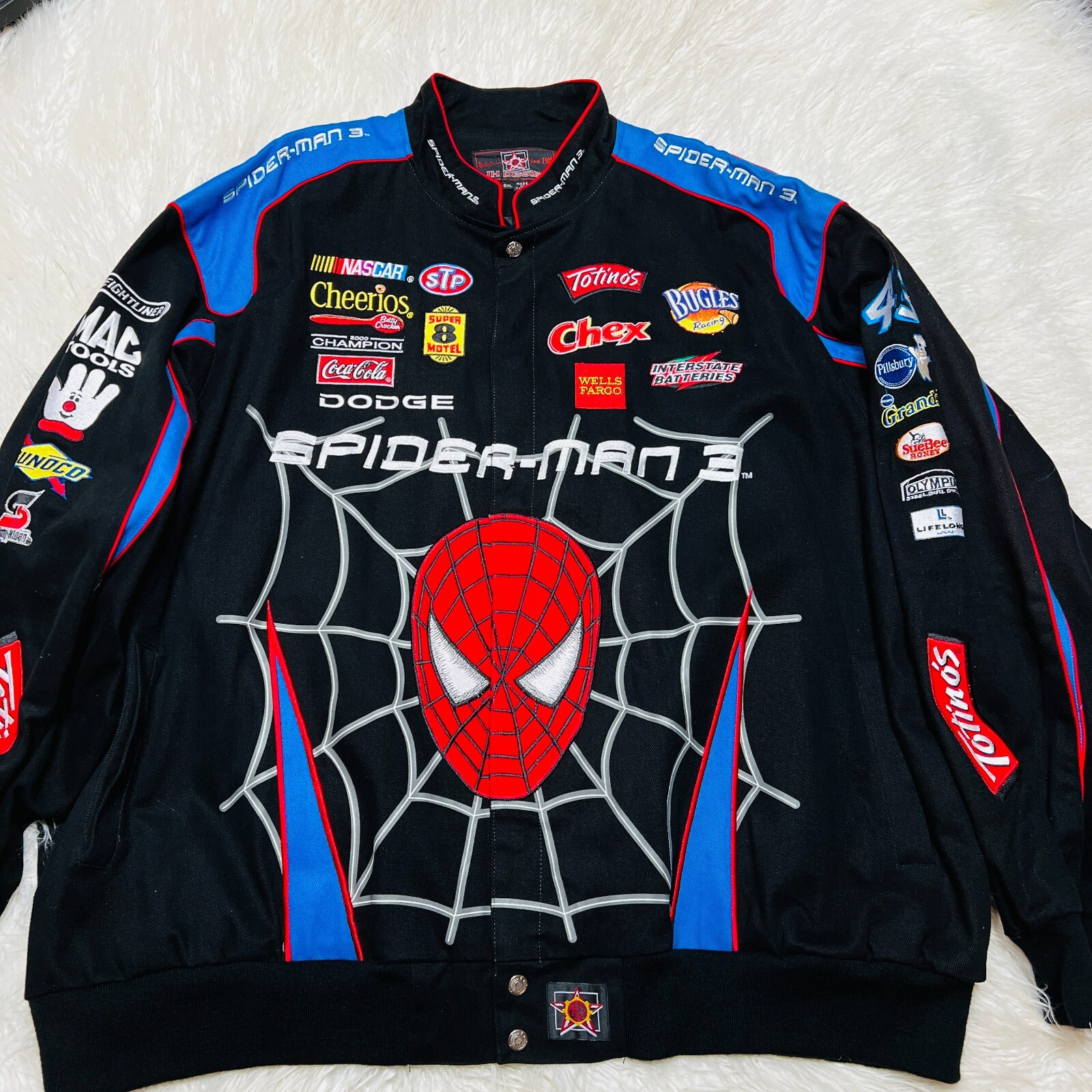 spiderman race car jacket