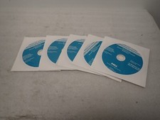 Lot of 5 Microsoft Windows XP Professional Service Pack 3 Dell Reinstallation CD