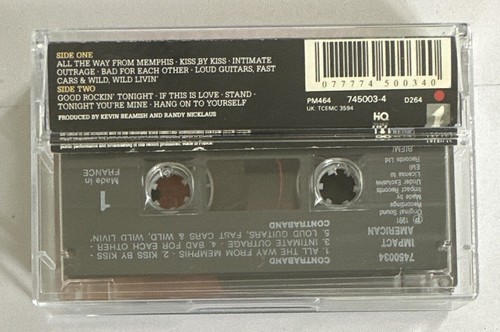 Contraband Self Titled Cassette Tape Hard Rock Ex / M Condition - Picture 3 of 7