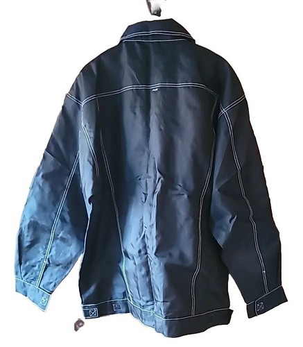 BOFF Mens XL Lightweight Nylon Jacket Full Zip Long Sleeve 50" Chest Pockets - Picture 3 of 12