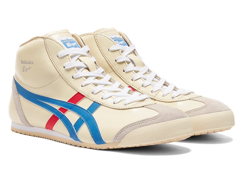 Onitsuka Tiger MEXICO Mid Runner 1183B577 102 WHITE BLUE