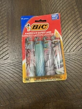 BIC Special Edition Fashion Series Lighters 4 Pack