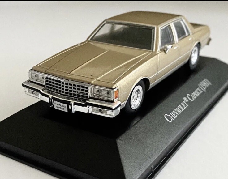 1981 Chevrolet Caprice Sedan Gold 1/43 Scale Extremely Rare