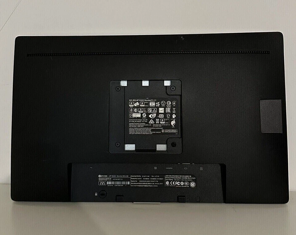 HP Elite Display E242 24" LED Monitor HDMI/DP/USB/VGA - Image 2 of 3