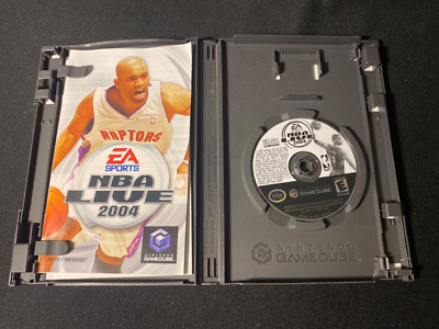 EA Sports NBA Live 2004 Nintendo GameCube Game Excellent Complete