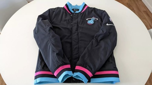 RARE Nike 2K Gaming Shoes + Nike Miami Heat Courtside Collec PROMO Bomber Jack S - Picture 5 of 11