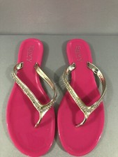 Diamante Flip Flops By Envy Size 7