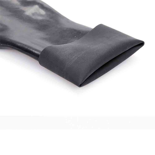 Unisex Handmade Black Latex Gloves Rubber Gloves Latex Catsuits Bodysuits Party - Picture 4 of 9